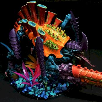 Tyranid Tyrannofex by Brutaluhtor