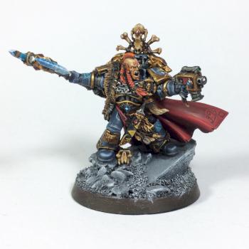 Krom Dragongaze - Space Wolf, Wolf Lord by krakendoomcool