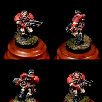 Blood Angels Scout by Ardhir