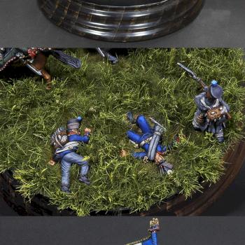 Flag capture - Waterloo 1815 - Perry Miniatures 28mm. by Avahn