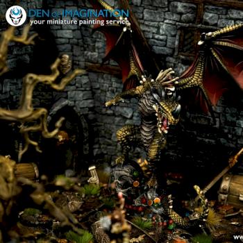 Pathfinder Red Dragon by DEN of IMAGINATION