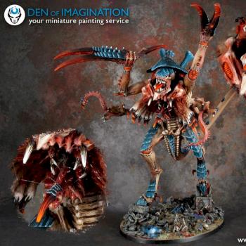 Tyranid Dimachaeron by DEN of IMAGINATION