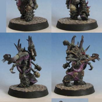 chaos space marine converted from deathguard by requyem