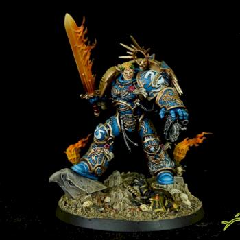 Roboute Guilliman, Primarch of the Ultramarines by Mad Crow Studio
