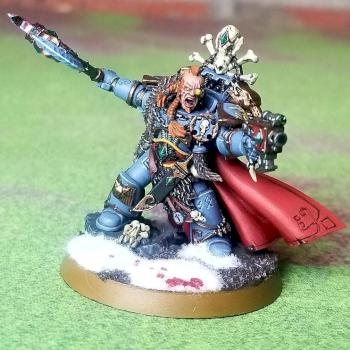 Wolf Lord Krom by PaintingForTheEmperor