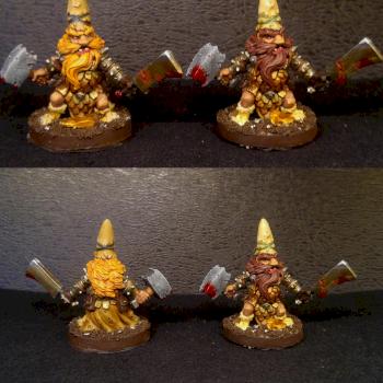 Dwarf Warrior Bosses - Massive Darkness by Gomez0