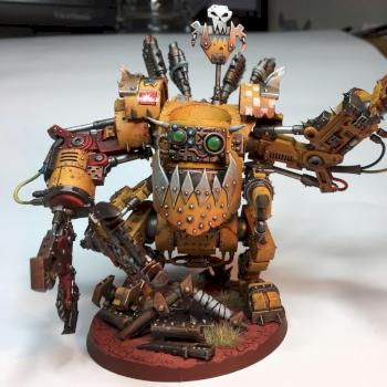 Ork Deff Dread by quarrel