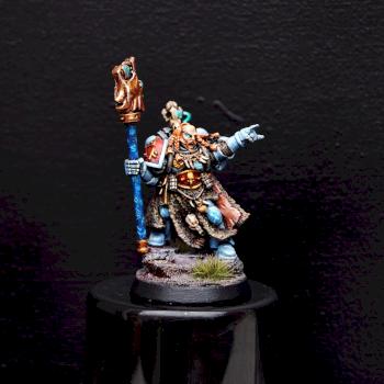 Space Wolves Rune Priest by GobBoss