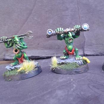 Forgeworld Gretchin by Niexist