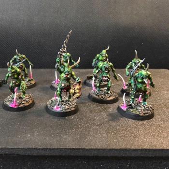 Plaguebearers of Nurgle by DisturbingDenizens