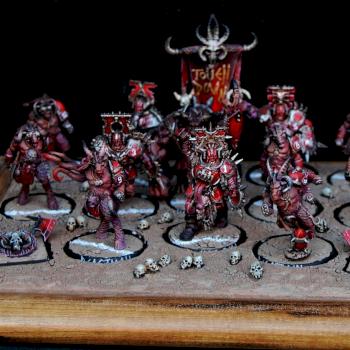 Blood Bowl Chaos Chosen Team by GobBoss