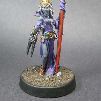 14624: Dhalea Duormidhaz, Dark Elf by mikecarrero