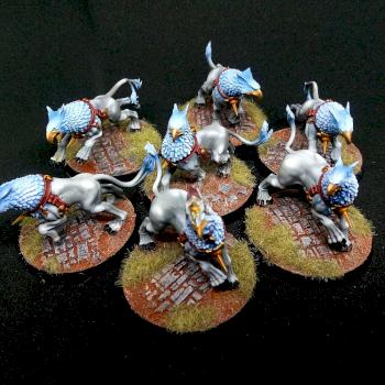 Gryph Hounds by Bloodwarpainter