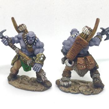 Reaper Half Orc Barbarian by Floyd