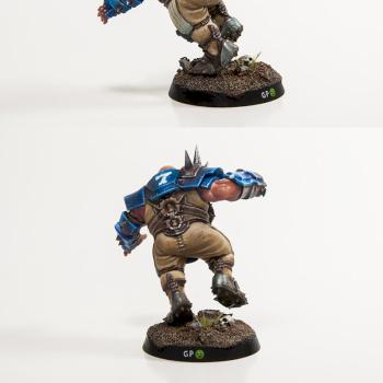 Warhammer Blood Bowl Ogre by GeckoPainter