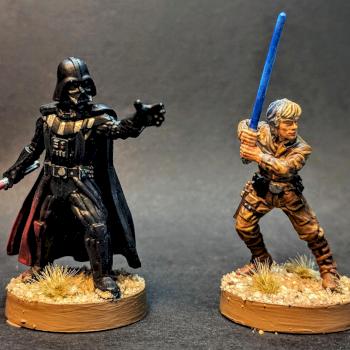 Star Wars: Legion Vader and Luke by Kernel Zander