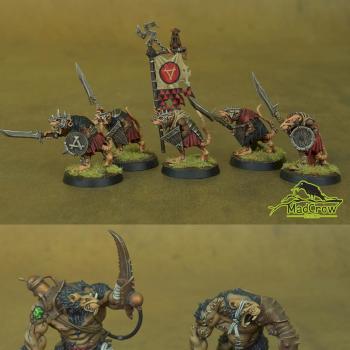 Skaven Army from Spire of Dawn by Mad Crow Studio
