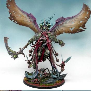 Mortarion Deathguard's primarch by RAFF