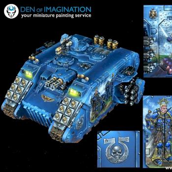 Land Raider by DEN of IMAGINATION