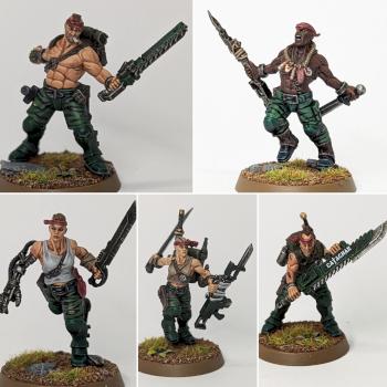 Catachan conversions by Haemogoblin
