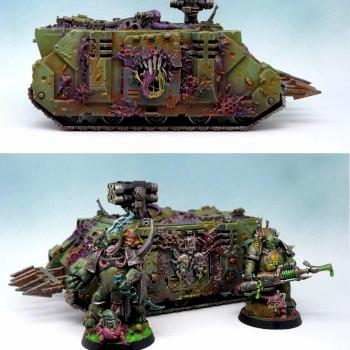 Deathguard's rhino by RAFF