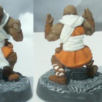 Dwarf Monk by Chocolate Thief