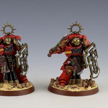 Blood Angels Bladeguard Veteran Squad by Stacks