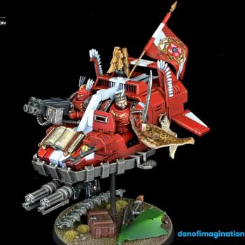 Hussar Ravenwing Talonmaster. by DEN of IMAGINATION