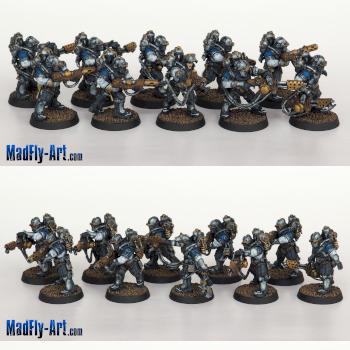Solar Auxilia Flamer Section by MadFlyArtStudio