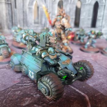 Warhammer 40k Ultramarines by dogparry