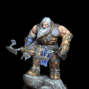 Llewelyn- Dwarfen Arbalist by Diddy_Miniatures