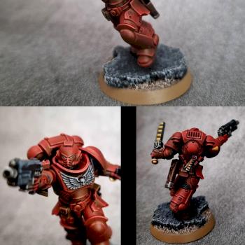 Blood Angels Intercessor by JFabini