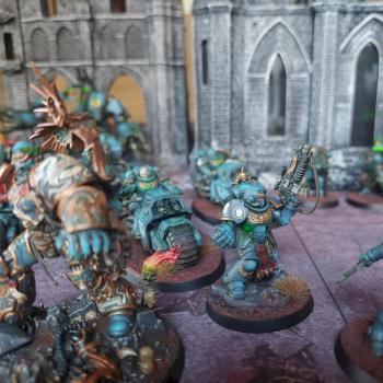 Warhammer 40k Ultramarines by dogparry