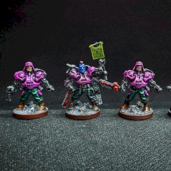 Light Cybernetic Infantry Squad by Mavernoncraft.almaty