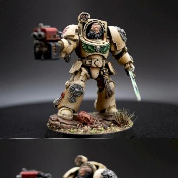 Dark Angels Deathwing Sergeant by Tyke
