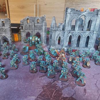 Warhammer 40k Ultramarines by dogparry