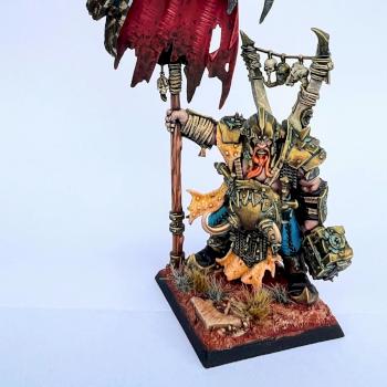 Ogre army standard bearer BSB by RaINqer