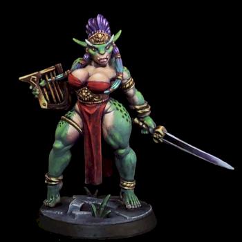 Lolita, Greatgoblin bard by Arph