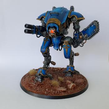 Imperial Knight: Armiger Warglaive by ovaaq