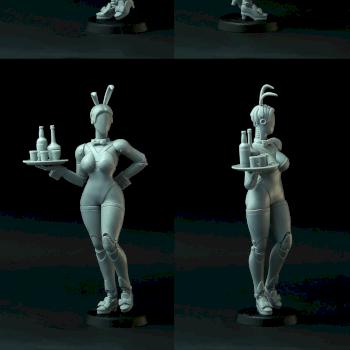 Robot Bunny by Brother Vinni