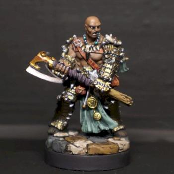 CROWE, HUMAN BARBARIAN by mikecarrero