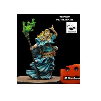 3d printed Dungeons and Dragon Female Sorceress by superbug983