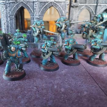 Warhammer 40k Ultramarines by dogparry