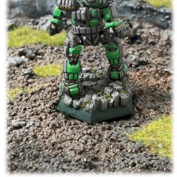 Hunchback HBK-4G - 15th Dracon - Capellan Confederation - Battletech by Leslie Flynn