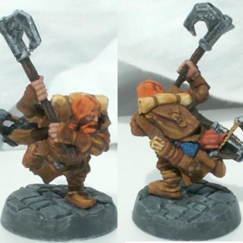 Dwarf with Axe by Chocolate Thief