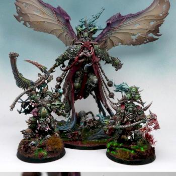 Mortarion Deathguard's primarch by RAFF