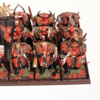 Khorne Warrior Unit Front by DPet5