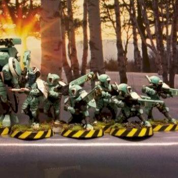 My First Firewarrior Squad. by McCoy