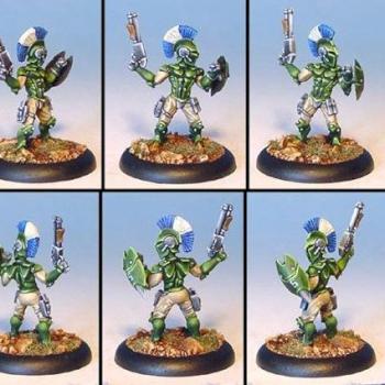 Imperial Infantry AI110 Shotgun & Shield by ApocalypseMiniatures