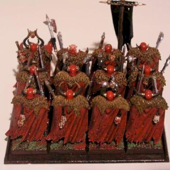 Khorne Warrior Unit Back by DPet5